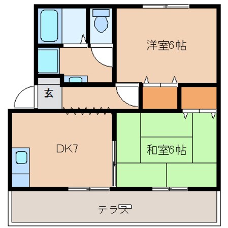 パークビレッジ滝野Ｃの物件間取画像